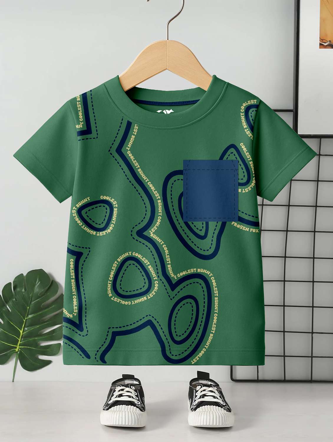 boys printed short sleeve t-shirt