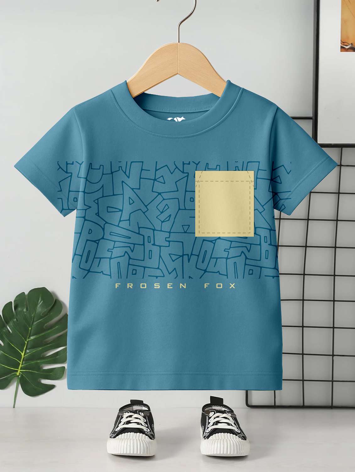 boys printed short sleeve t-shirt