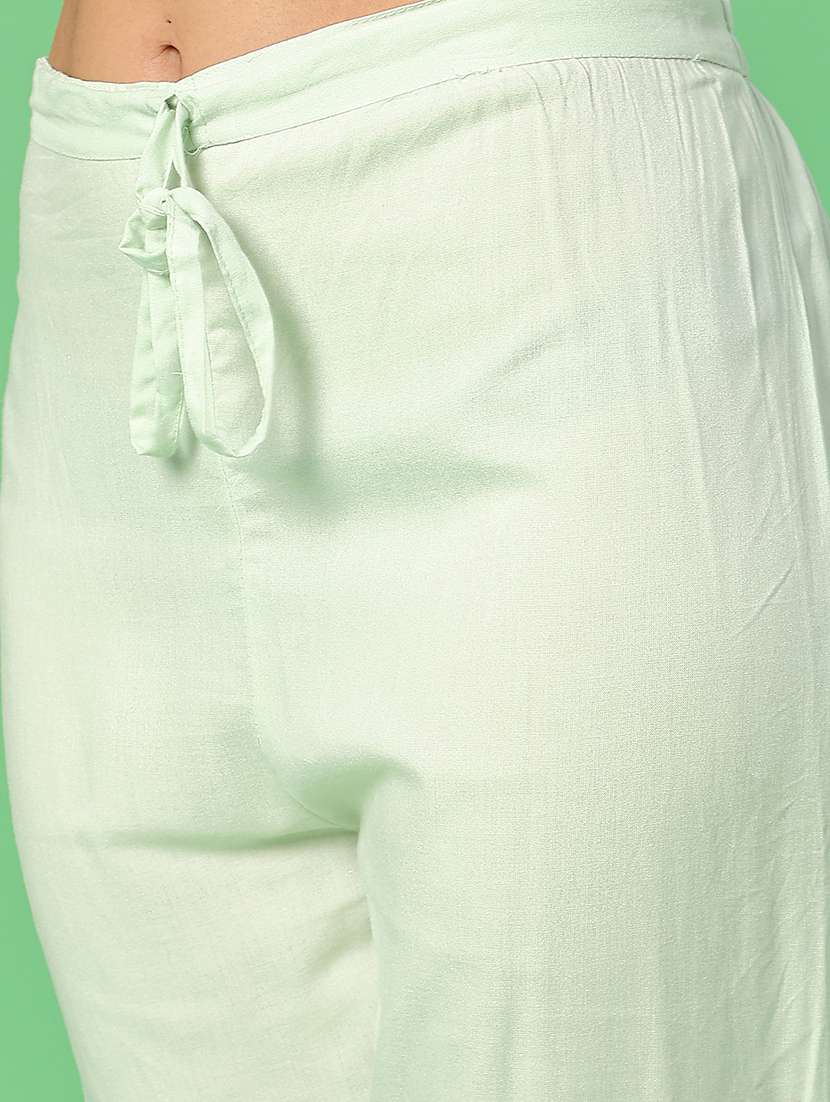 women printed three quarter sleeve kurta pant with dupatta set - 22160397 -  Standard Image - 5