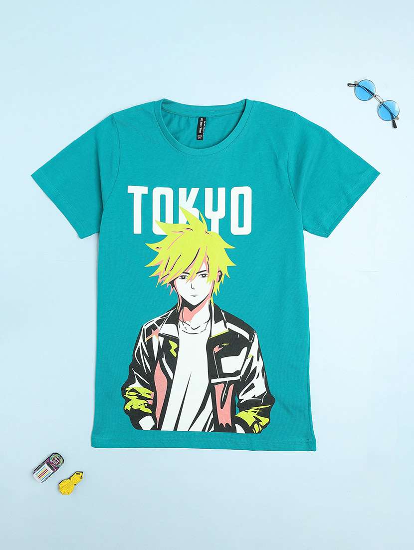 boys printed short sleeve t-shirt