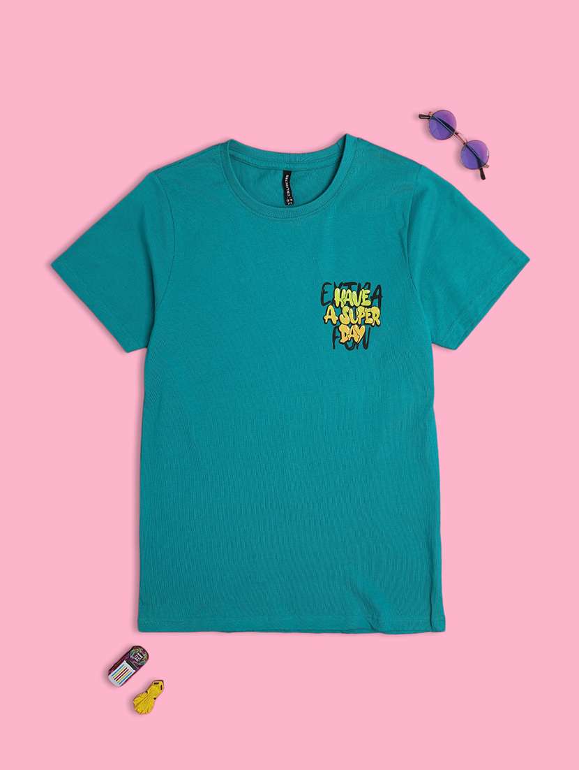 boys printed short sleeve t-shirt