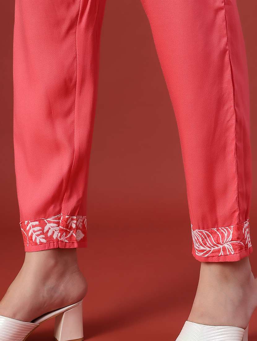 women printed three quarter sleeve kurta pant with dupatta set - 22160501 -  Standard Image - 5