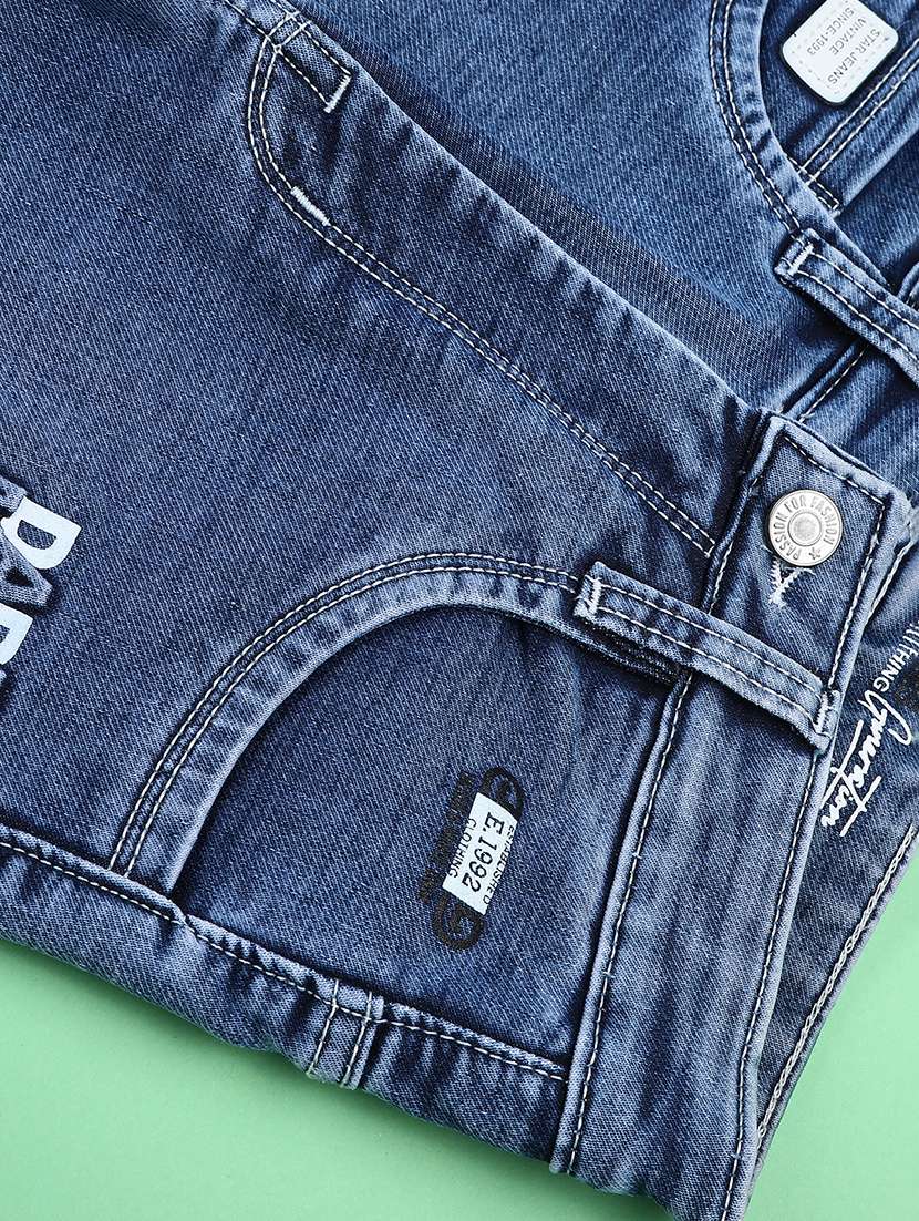 blue cotton jean - 22160824 -  Standard Image - 3