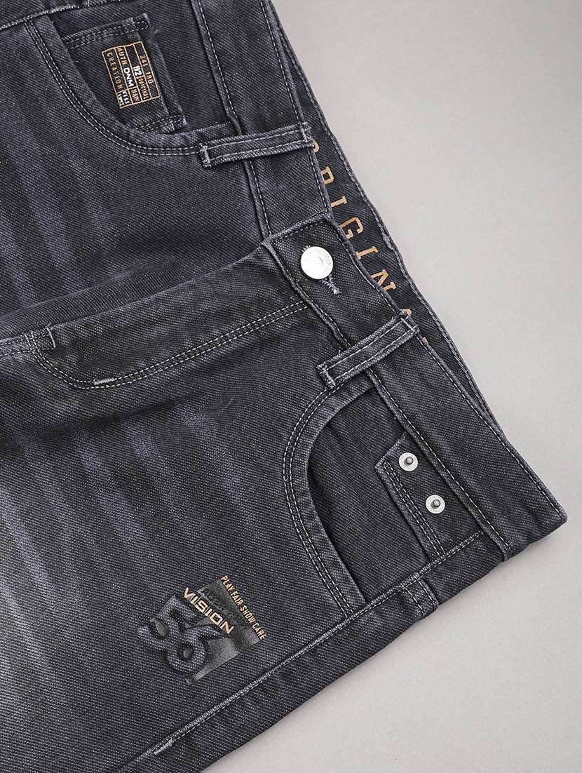 grey poly cotton jean - 22160826 -  Standard Image - 3
