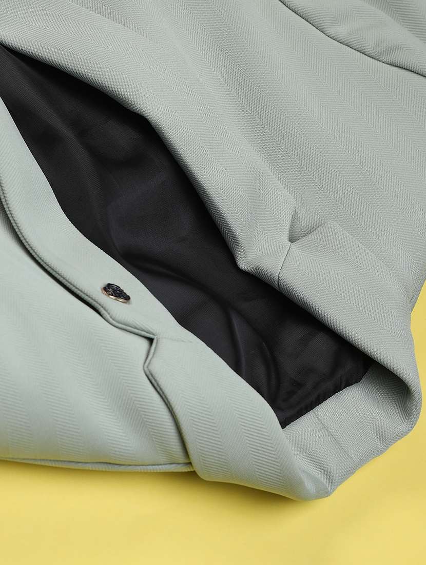 Boys Solid Long Sleeve Blazer - 22160869 -  Standard Image - 3