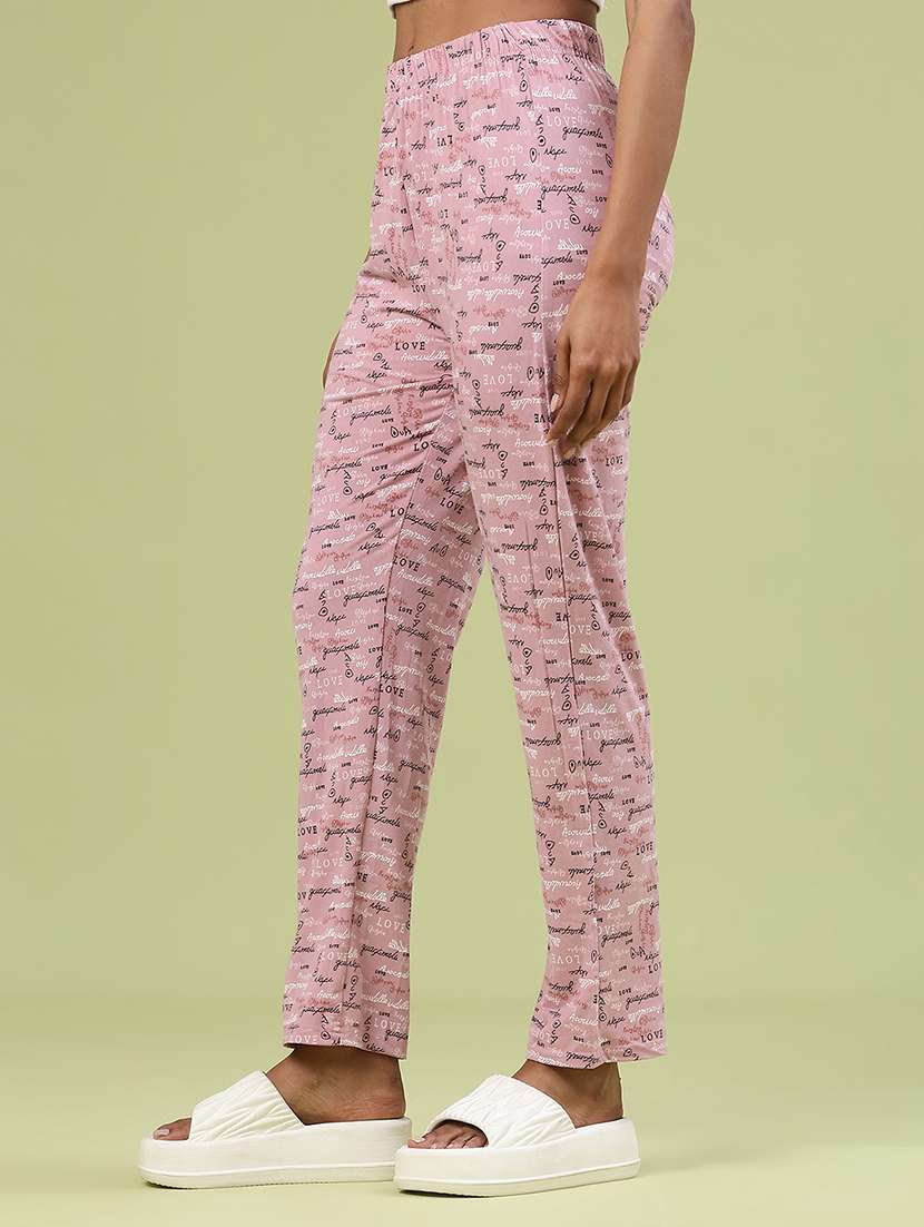 women printed mid rise pajama - 22160990 -  Standard Image - 3