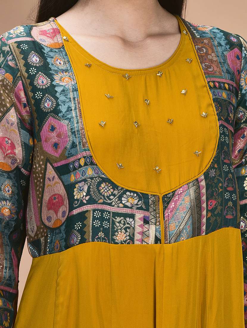 women embroidered long sleeve kurta dupatta set - 22161035 -  Standard Image - 5