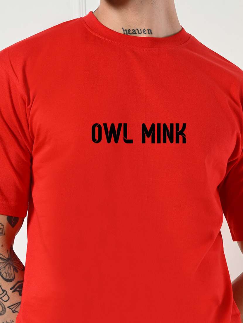 men front & back print short sleeve loose fit t-shirt - 22161118 -  Standard Image - 3