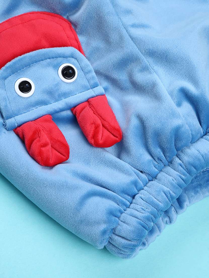 Boys Solid With Work Mid Rise Pyjama - 22161522 -  Standard Image - 3