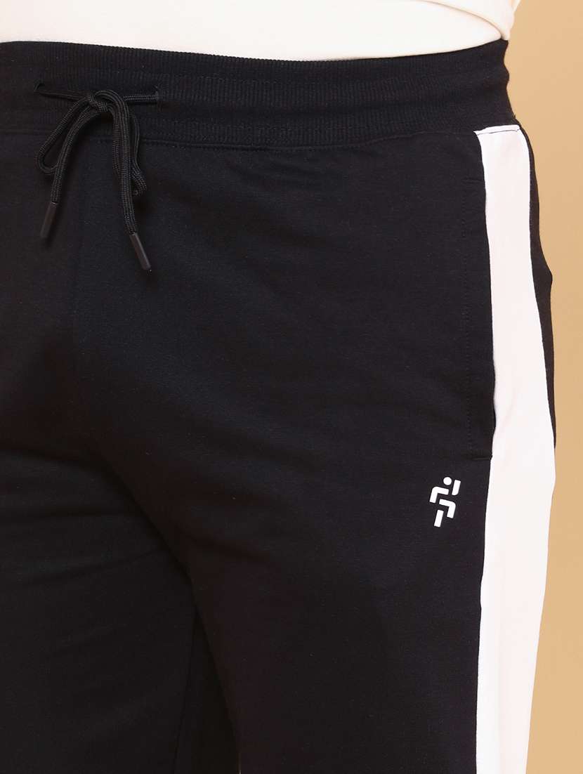 Men Black Cotton Cargo - 22161556 -  Standard Image - 3
