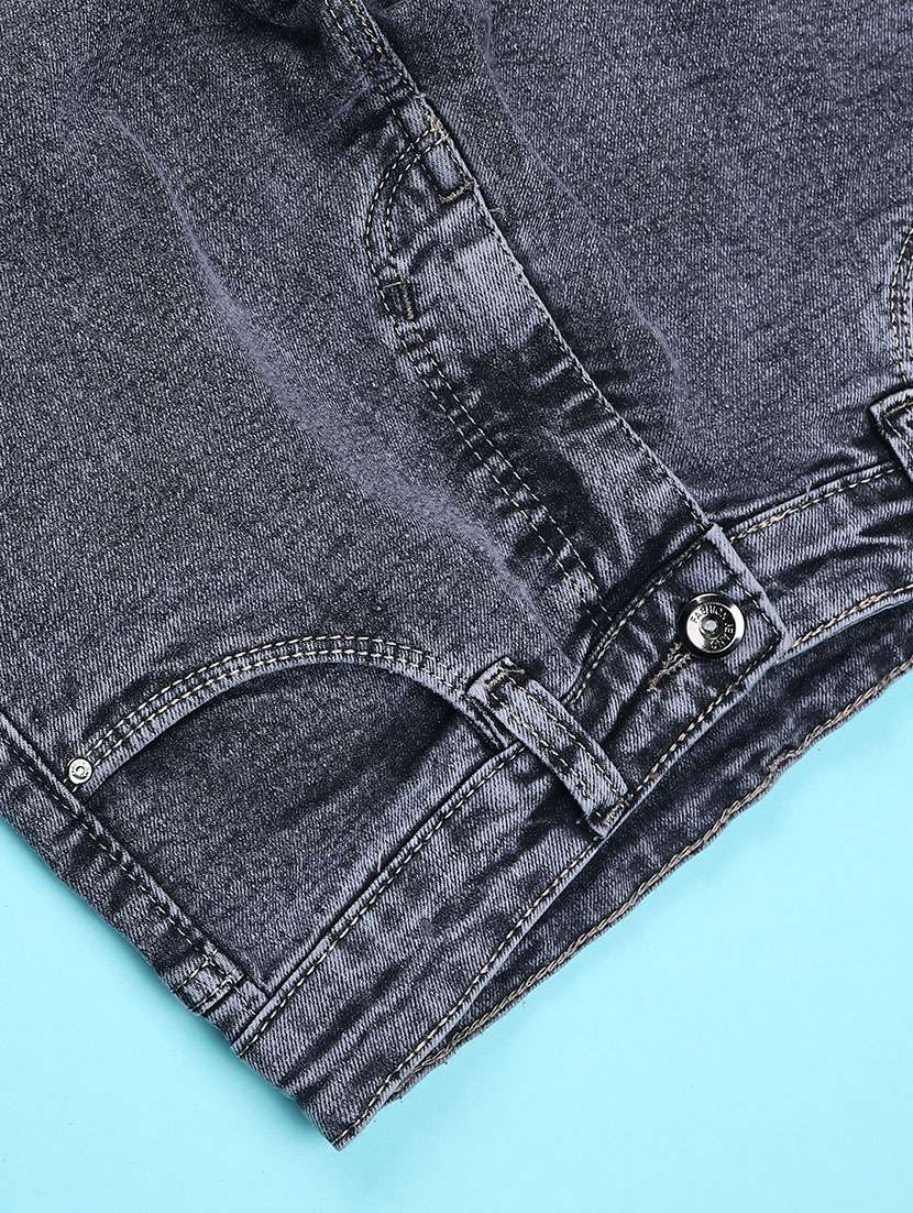 girls solid mid rise cargo - 22161671 -  Standard Image - 3