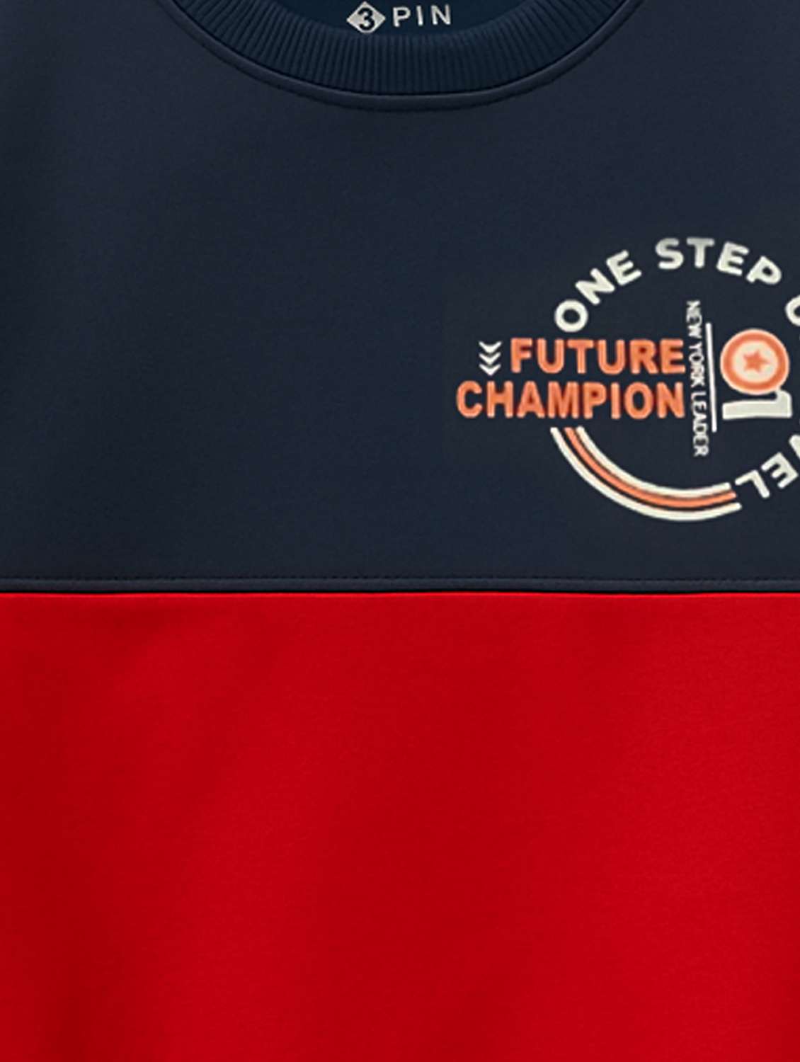 boys pack of 3 color blocked long sleeve sweatshirt - 22161787 -  Standard Image - 5