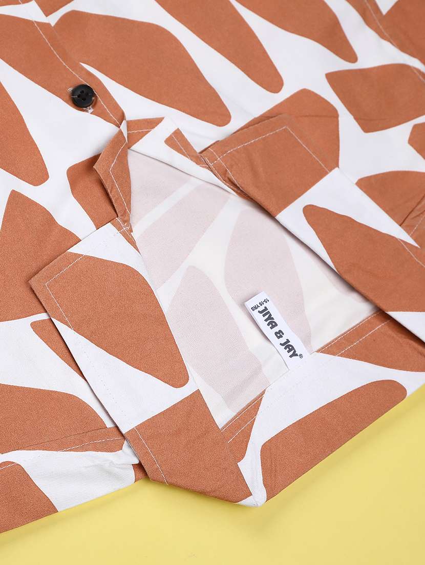 boys printed collared short sleeve shirt - 22161964 -  Standard Image - 3