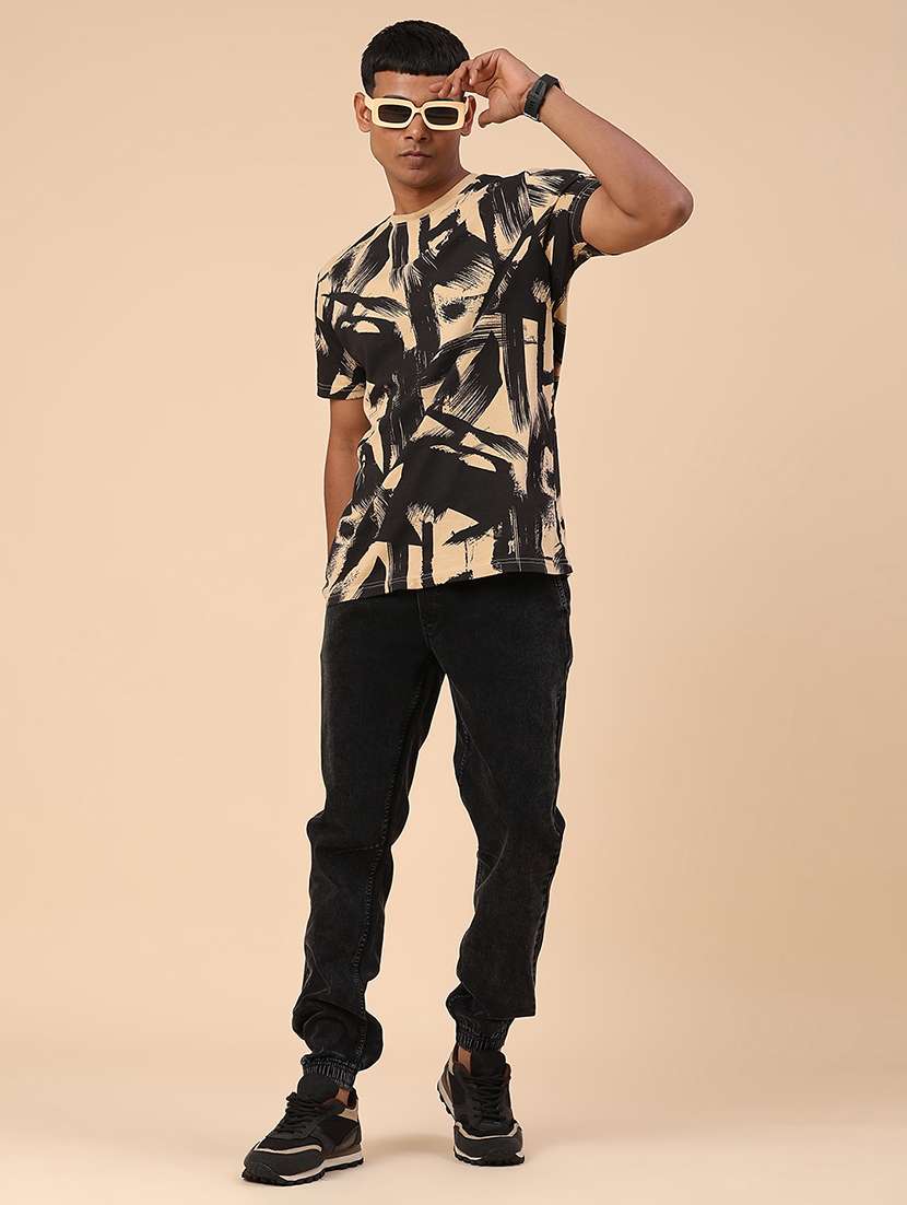 black cotton jeans - 22162043 -  Standard Image - 5