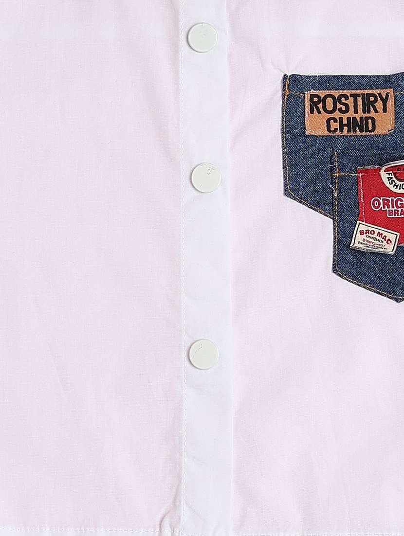 girls color blocked short sleeve shirts top - 22162097 -  Standard Image - 3