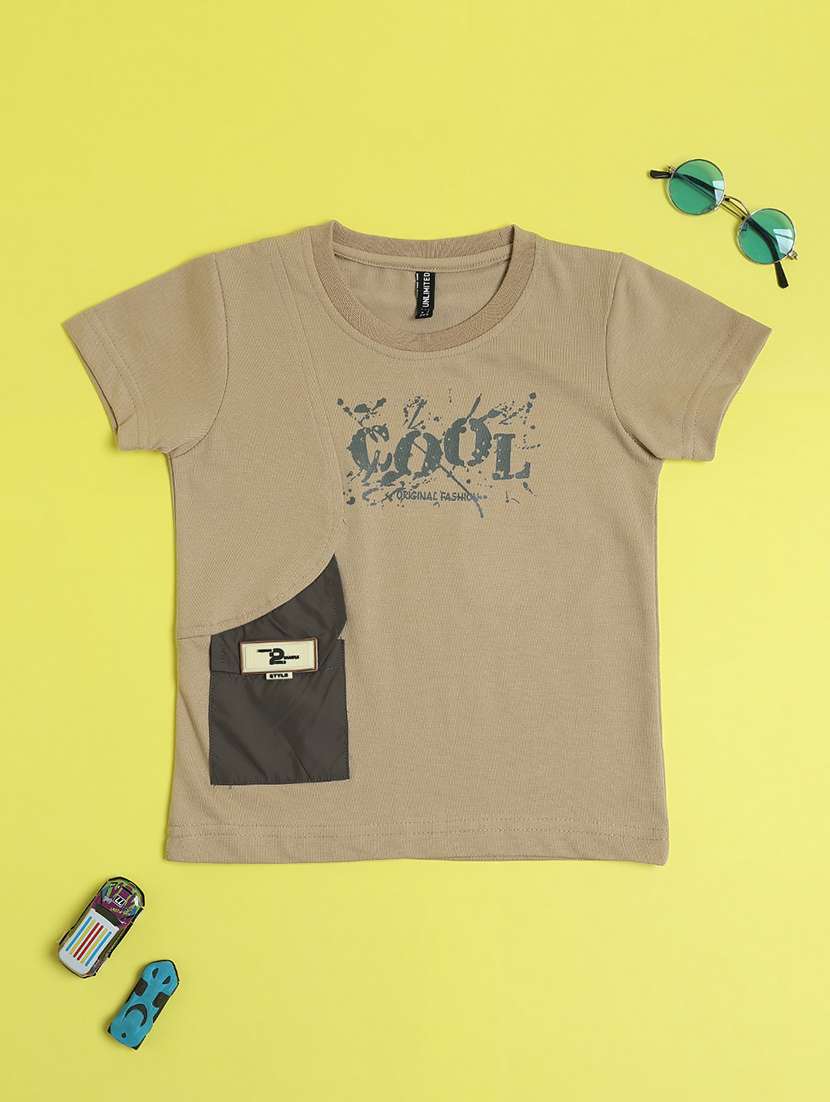 boys printed short sleeve t-shirt