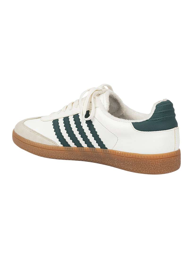 men solid lace-up sneaker - 22162234 -  Standard Image - 3