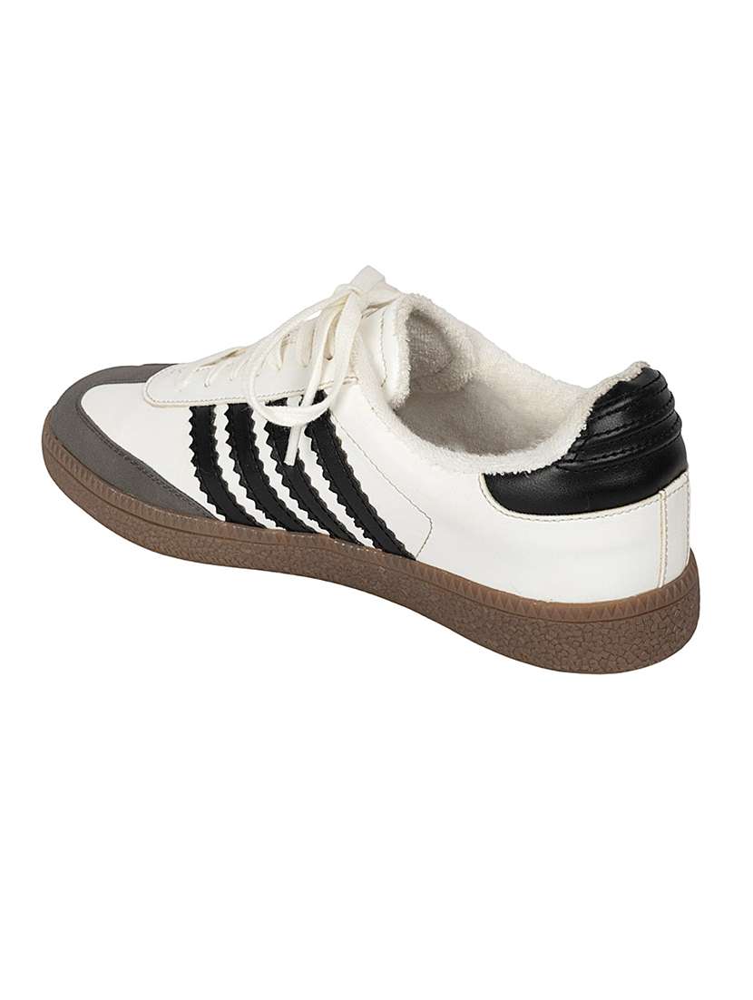 men solid lace-up sneaker - 22162236 -  Standard Image - 3