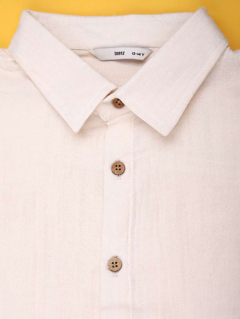 men solid long sleeve regualr fit casual shirt - 22162253 -  Standard Image - 3