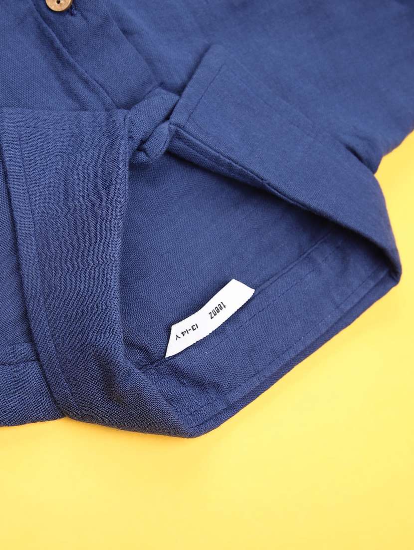 men solid long sleeve regualr fit casual shirt - 22162254 -  Standard Image - 3