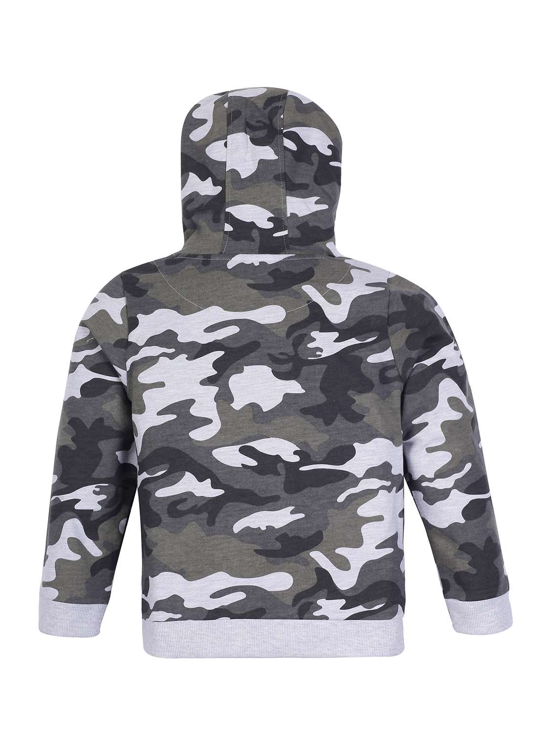 boys printed long sleeve hooded full length set - 22162285 -  Standard Image - 3