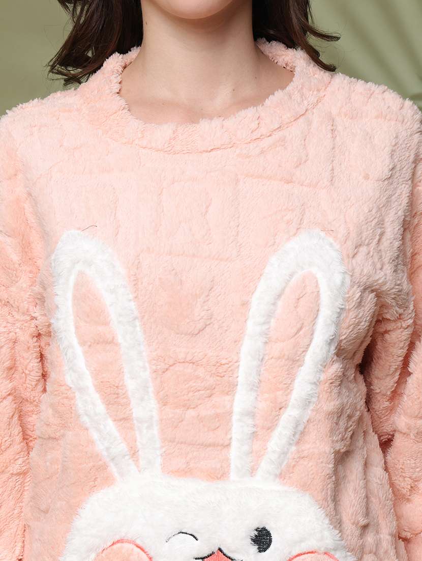 women long sleeve nightwear pyjama set - 22162307 -  Standard Image - 5