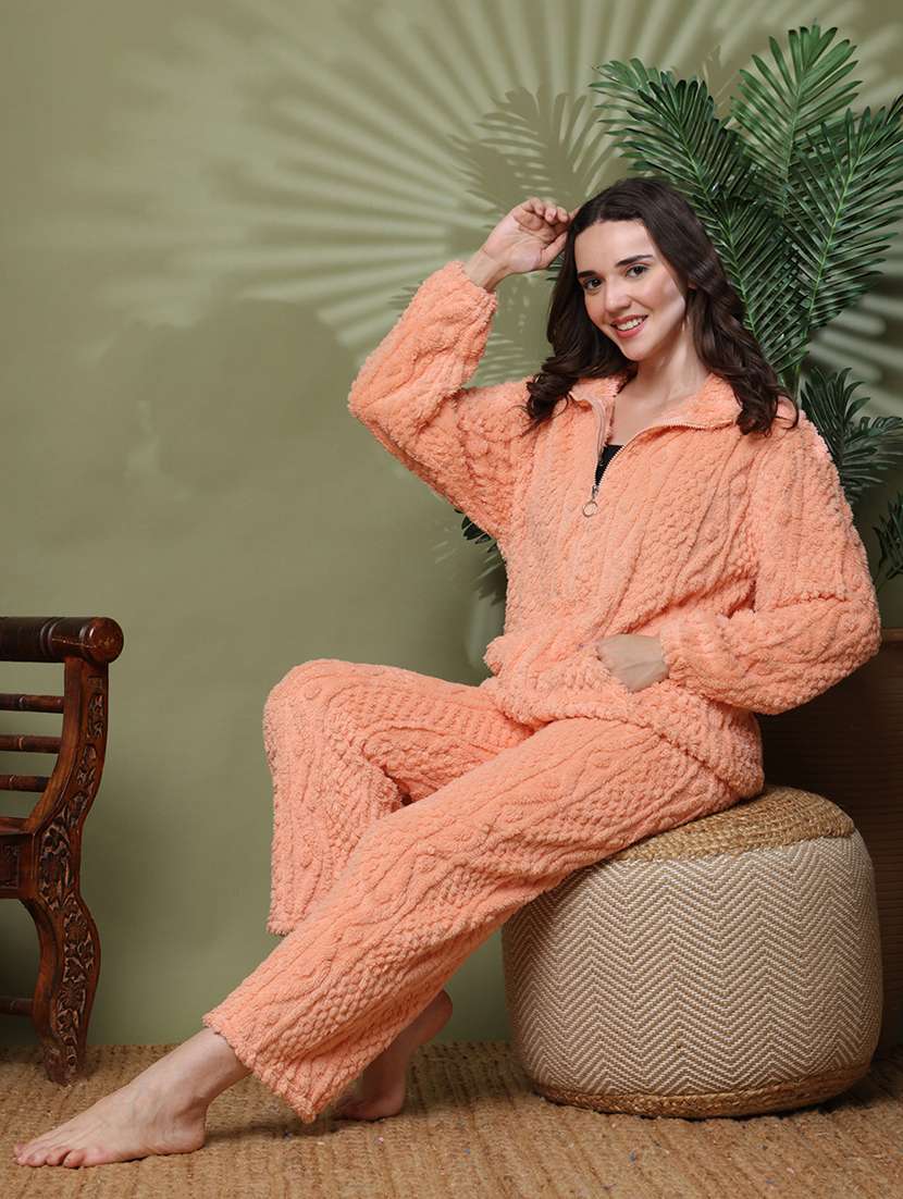 women long sleeve nightwear pyjama set - 22162313 -  Standard Image - 3