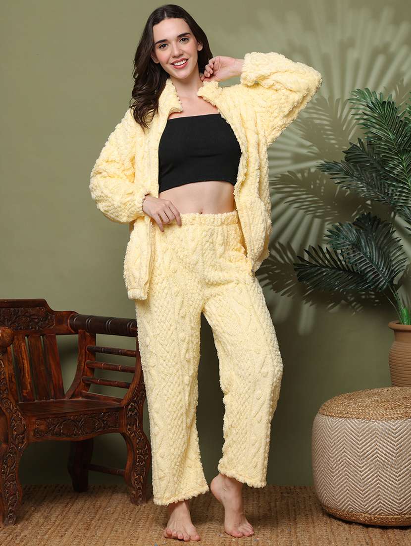 women long sleeve nightwear pyjama set - 22162314 -  Standard Image - 3