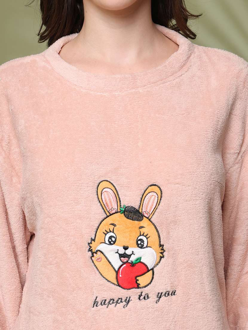 women long sleeve nightwear pyjama set - 22162316 -  Standard Image - 5