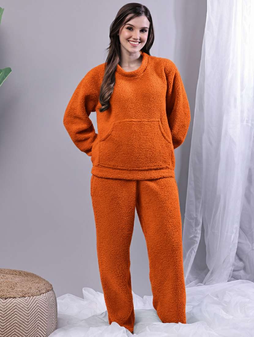 women long sleeve nightwear pyjama set