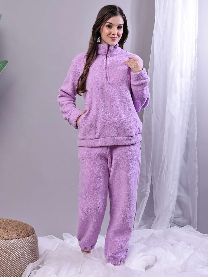 lavender wool combos nightwear
