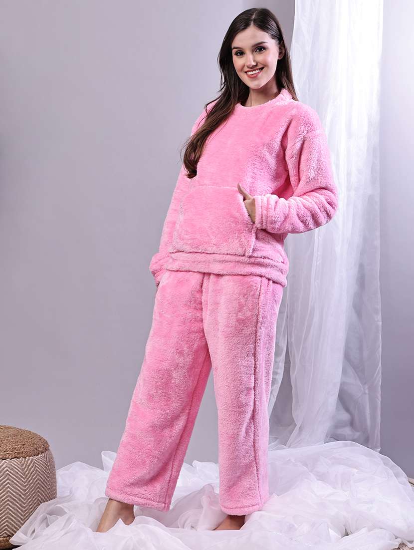 women long sleeve nightwear pyjama set - 22162328 -  Standard Image - 3