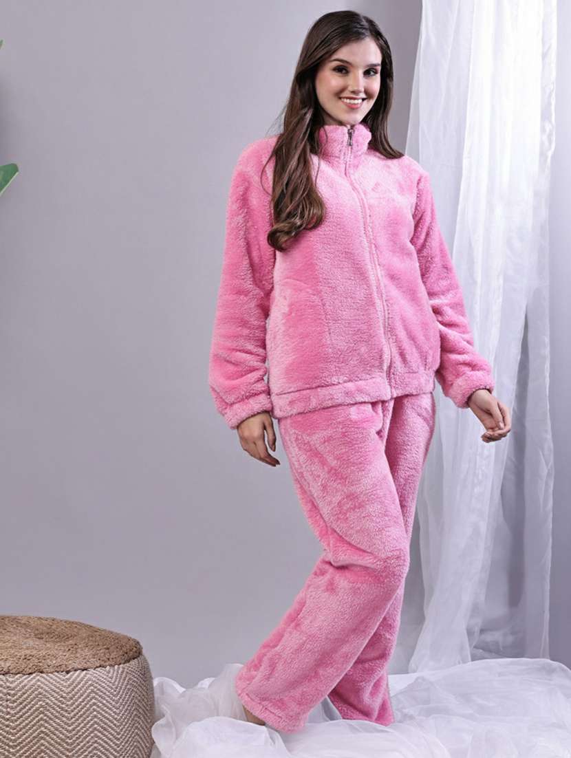 women long sleeve nightwear pyjama set