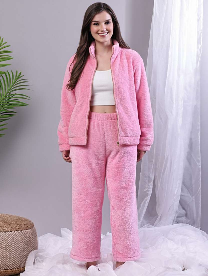 women long sleeve nightwear pyjama set - 22162334 -  Standard Image - 3