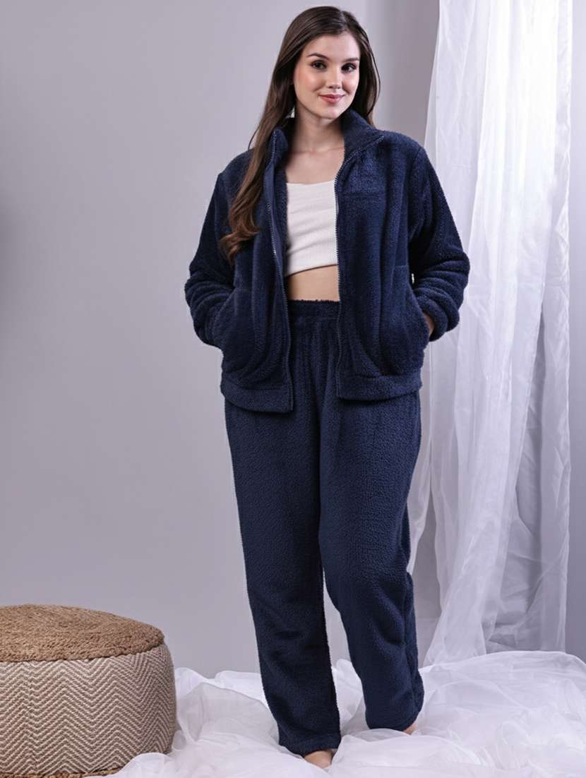 women long sleeve nightwear pyjama set - 22162338 -  Standard Image - 3