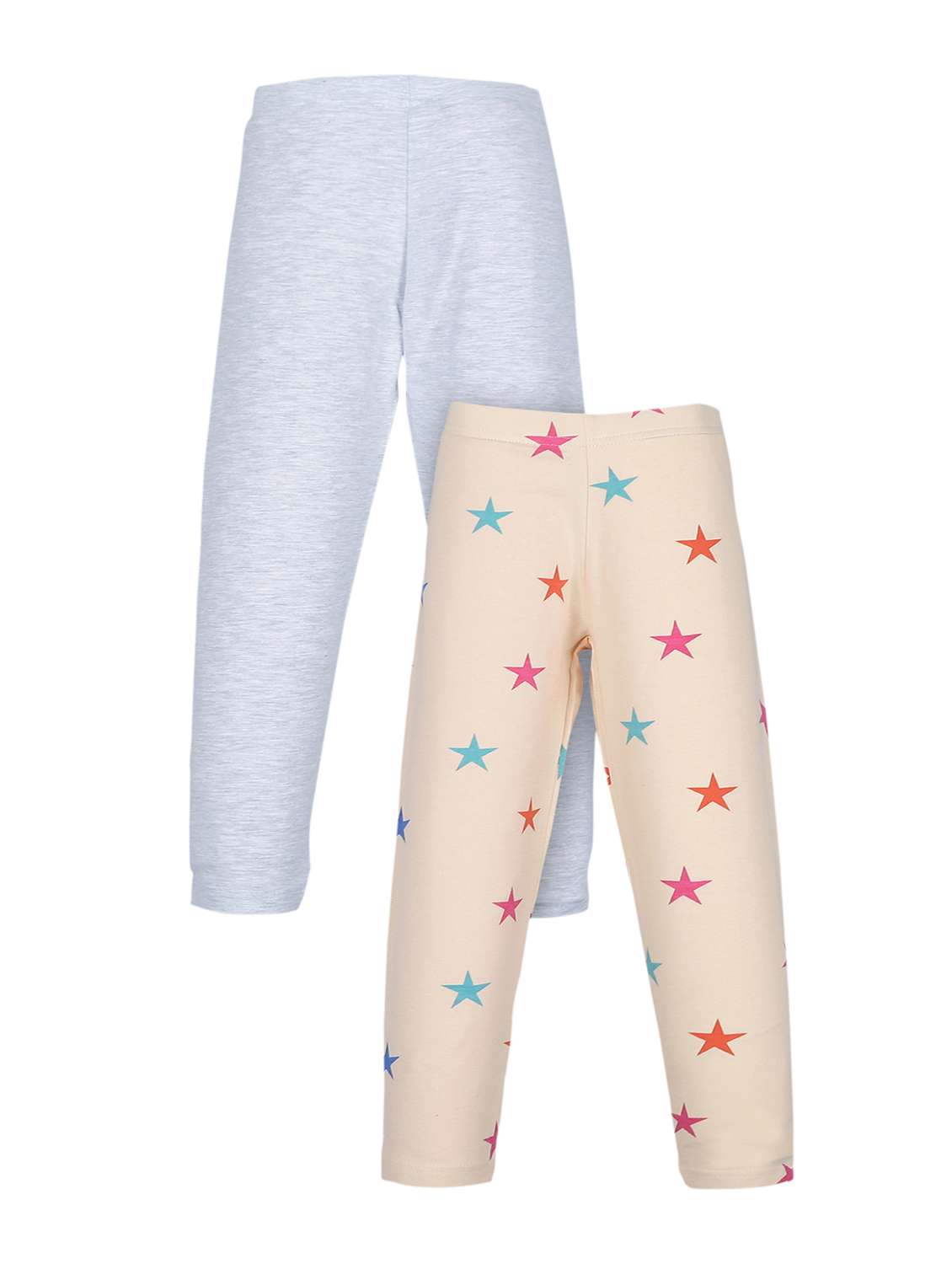 girls pack of 4 printed mid rise legging - 22162342 -  Standard Image - 3