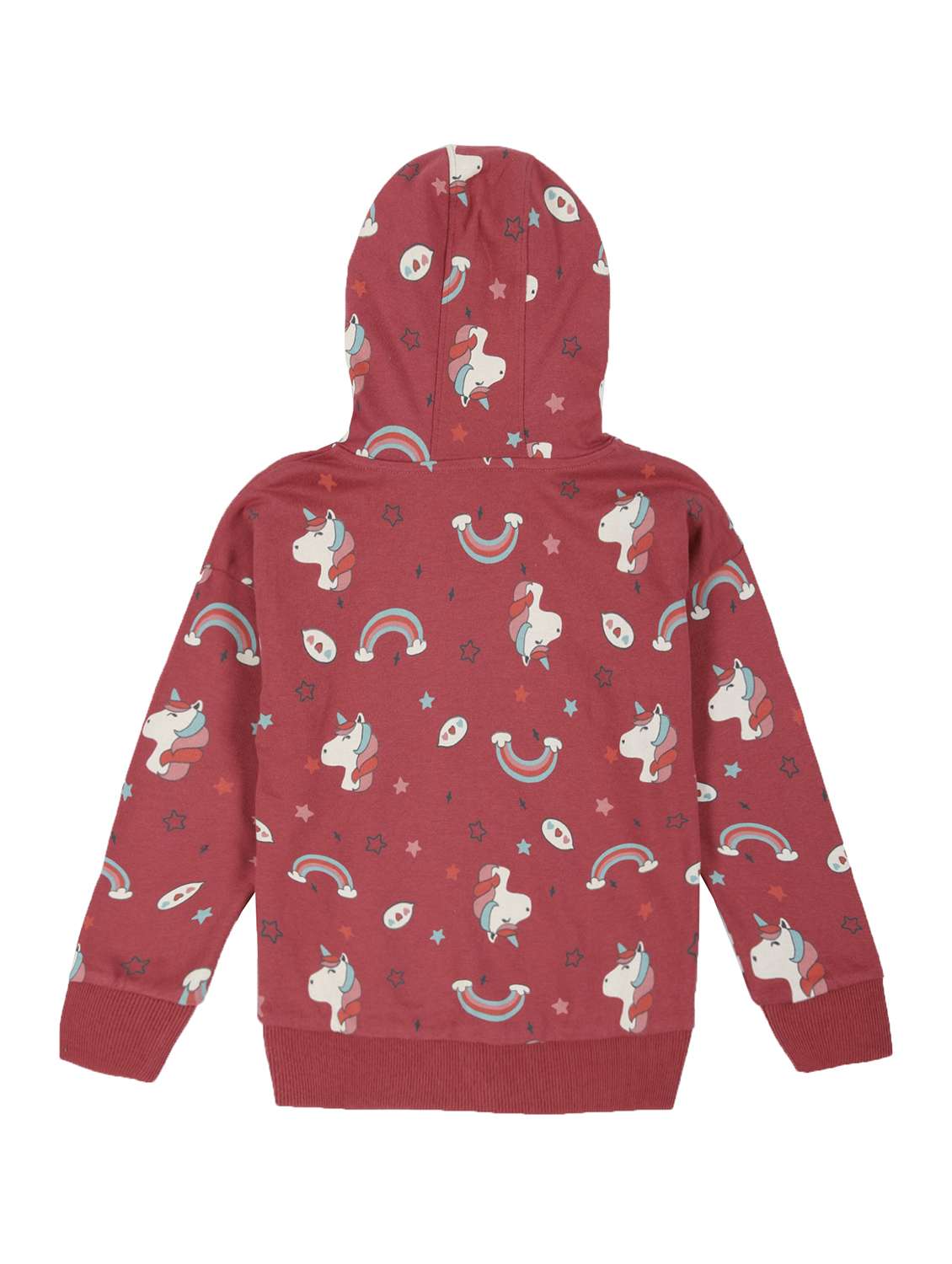girls printed long sleeve hooded full length set - 22162358 - Standard Image - 3