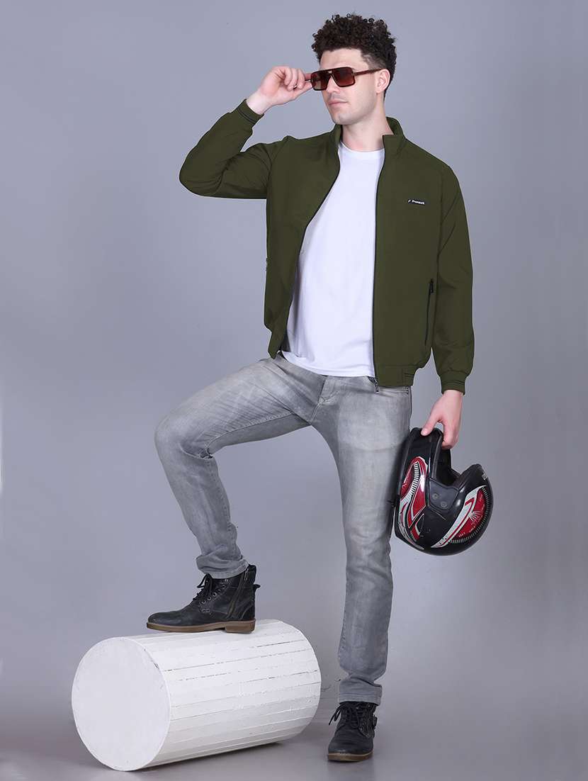 men solid long sleeve regualr fit reversible casual jacket - 22162369 -  Standard Image - 3