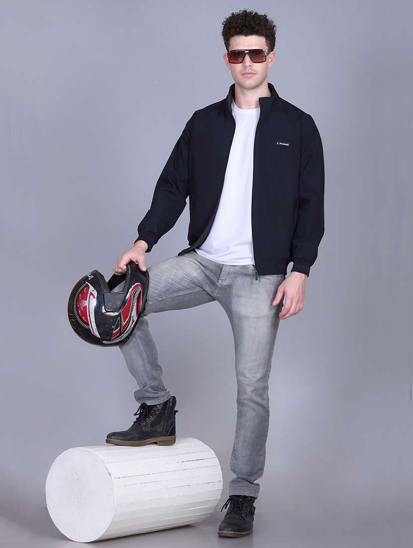 men solid long sleeve regualr fit reversible casual jacket - 22162371 -  Standard Image - 3