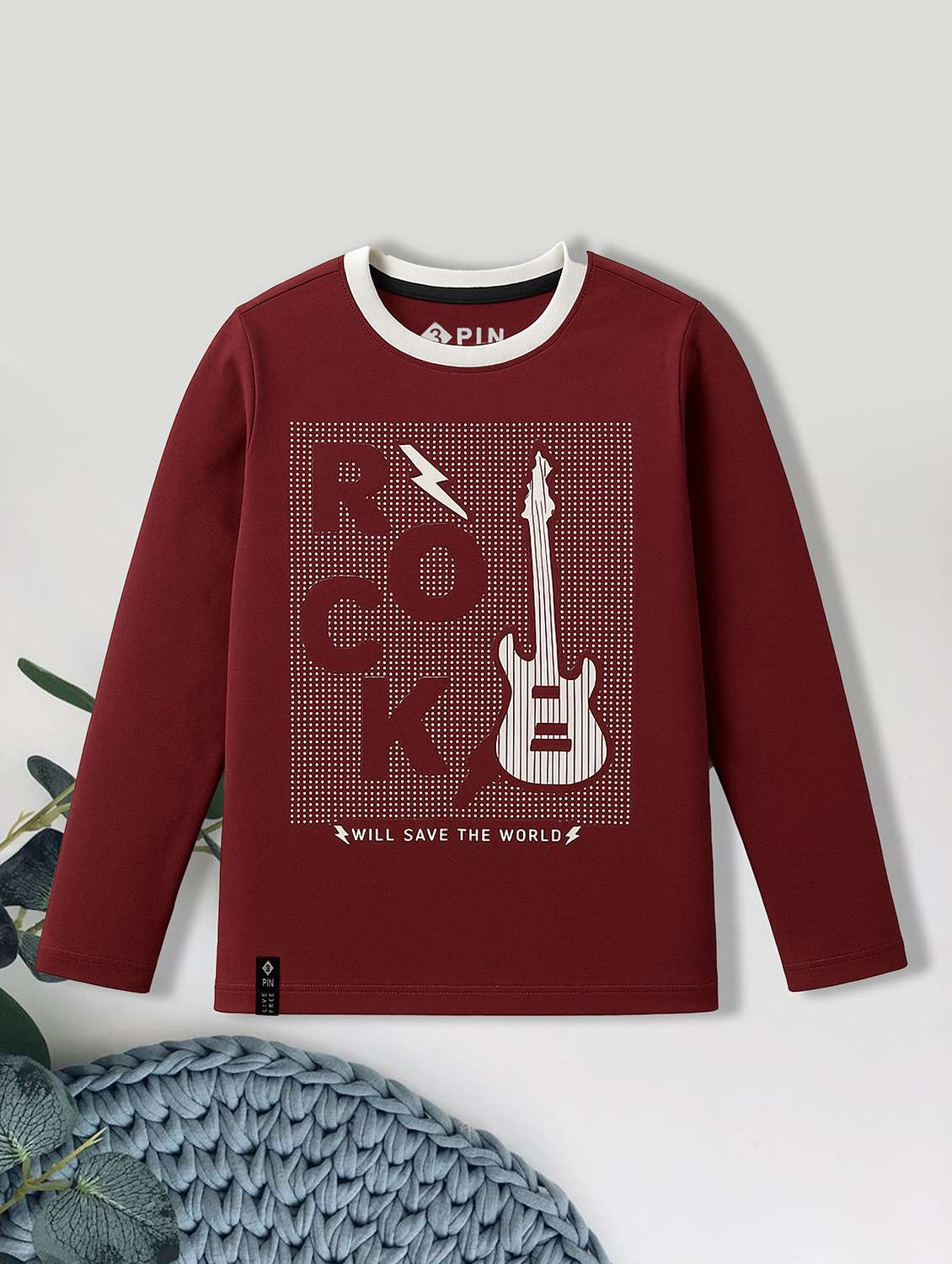 boys pack of 5 printed long sleeve t-shirt - 22162409 -  Standard Image - 3