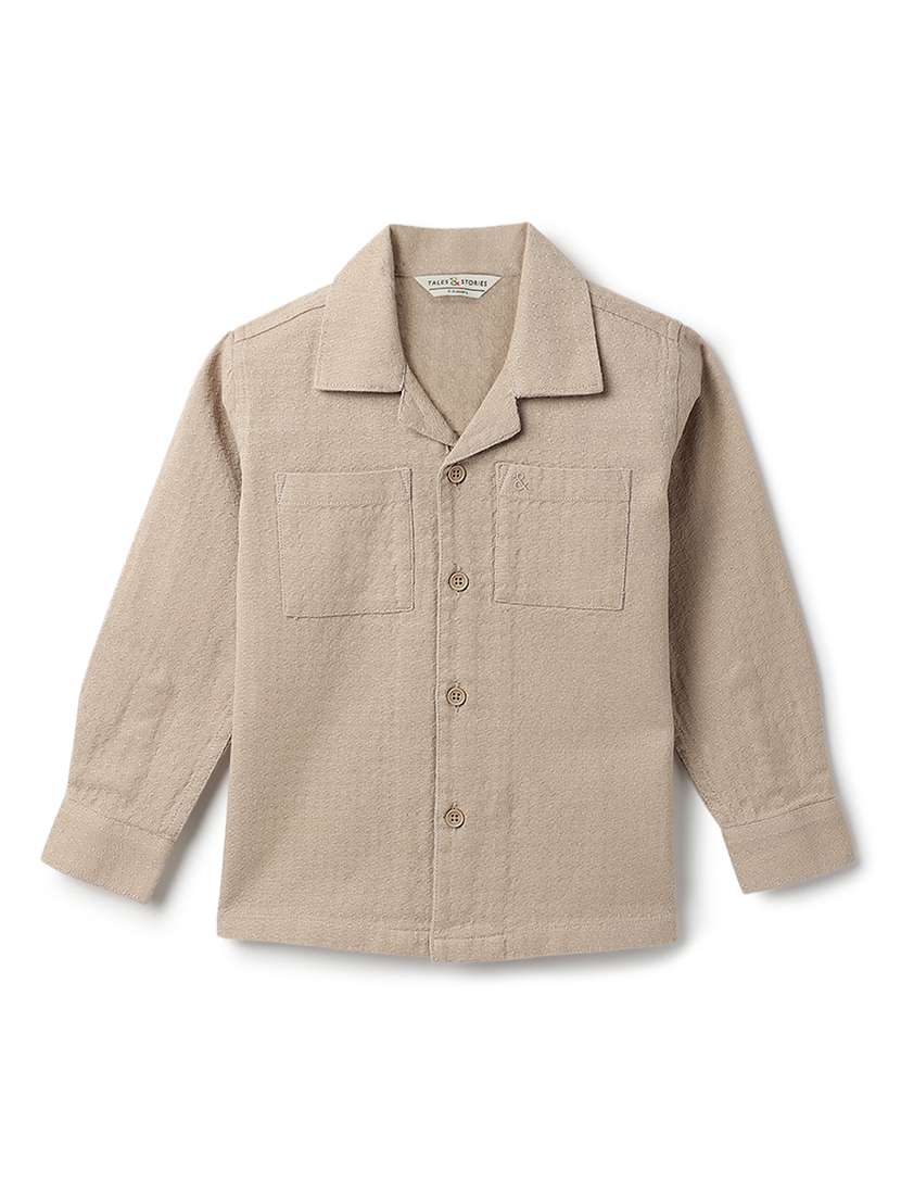 boys long sleeve collaerd shirt