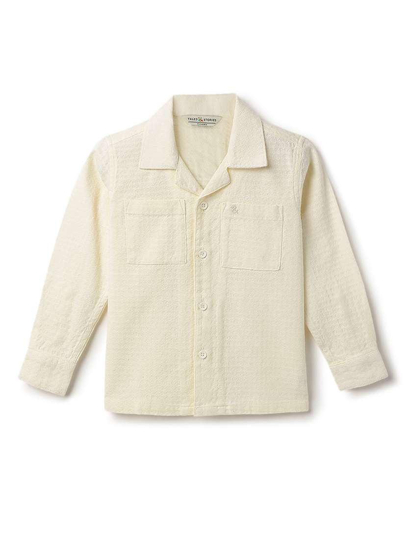 boys long sleeve collaerd shirt