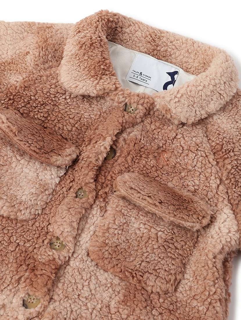 kids self designed long sleeve regular jacket - 22162541 -  Standard Image - 3