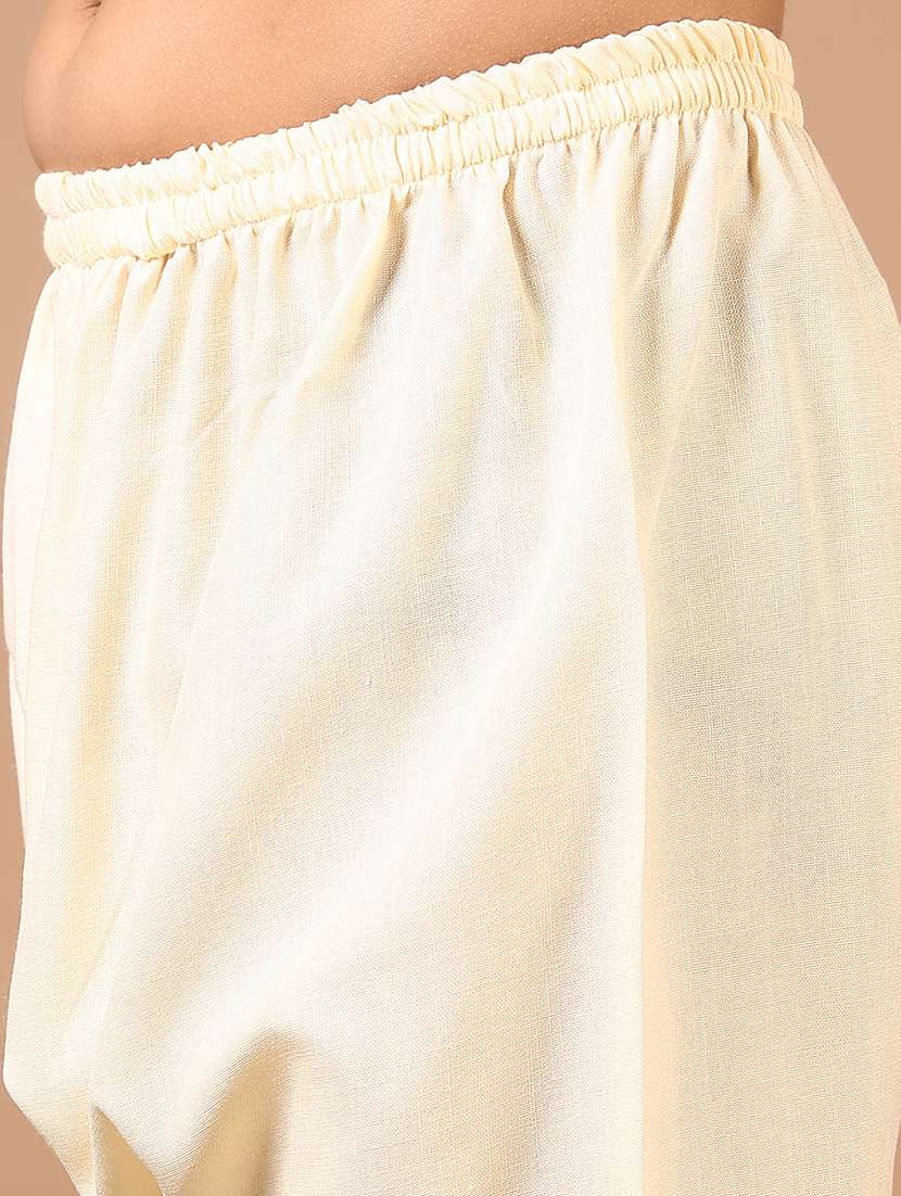 boys embroidered long sleeve kurta and pyjama set - 22162767 -  Standard Image - 5