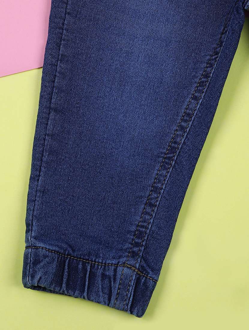 boys solid mid rise jogger - 22163220 -  Standard Image - 3