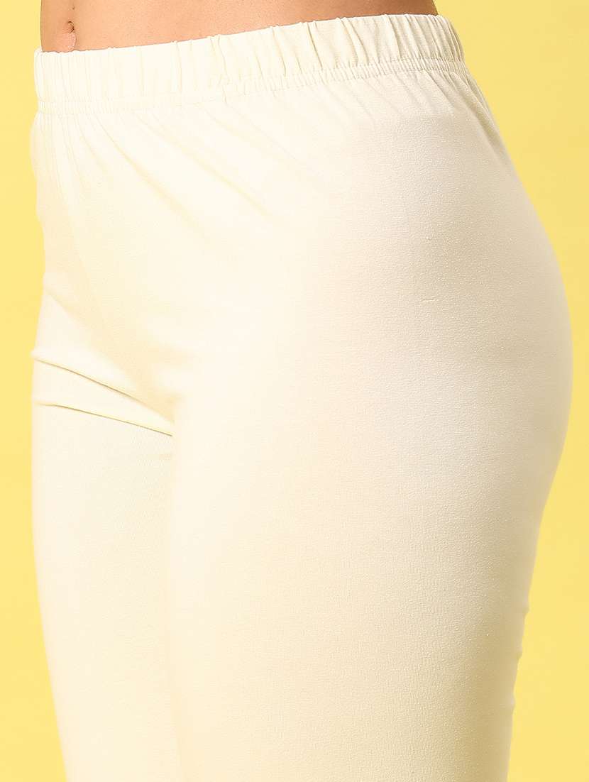 women solid mid rise full length legging - 22163433 -  Standard Image - 5