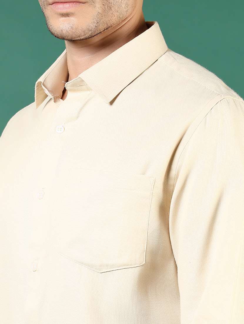 men solid long sleeve regualr fit formal shirt - 22164000 -  Standard Image - 5