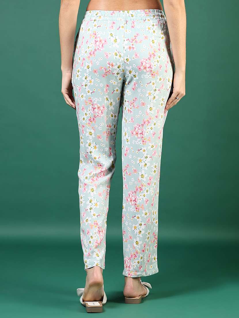 women printed mid rise pajama - 22164063 -  Standard Image - 3