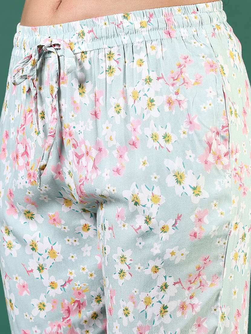 women printed mid rise pajama - 22164063 -  Standard Image - 5