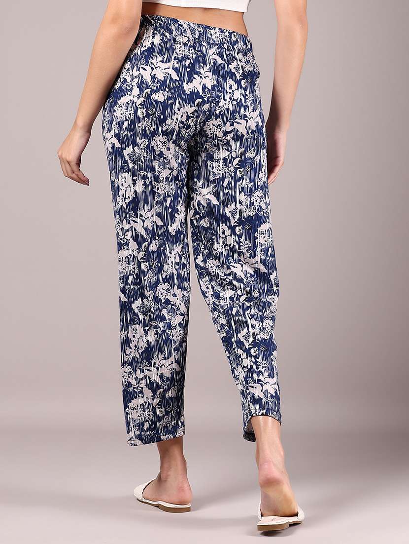 women printed mid rise pajama - 22164359 -  Standard Image - 3